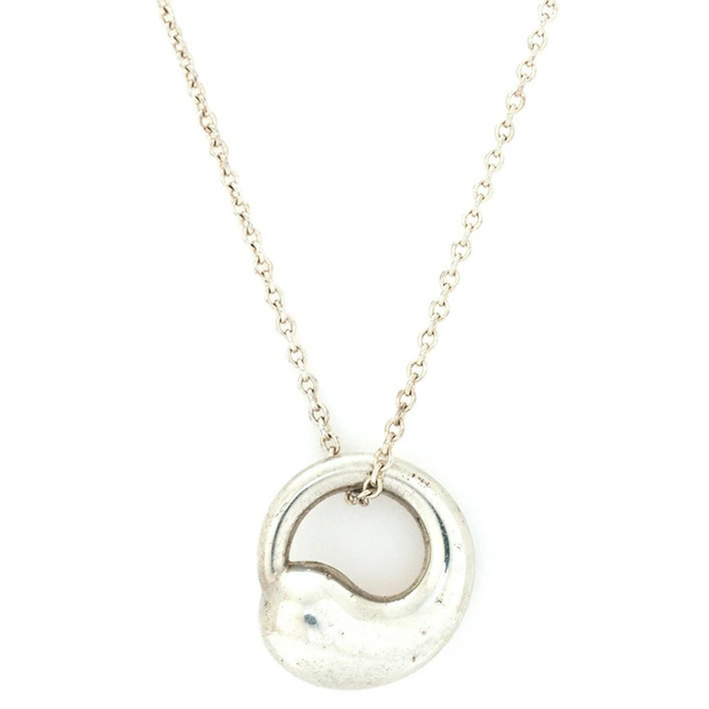 Tiffany Co Elsa Peretti Eternal Circle Silver Pendant
